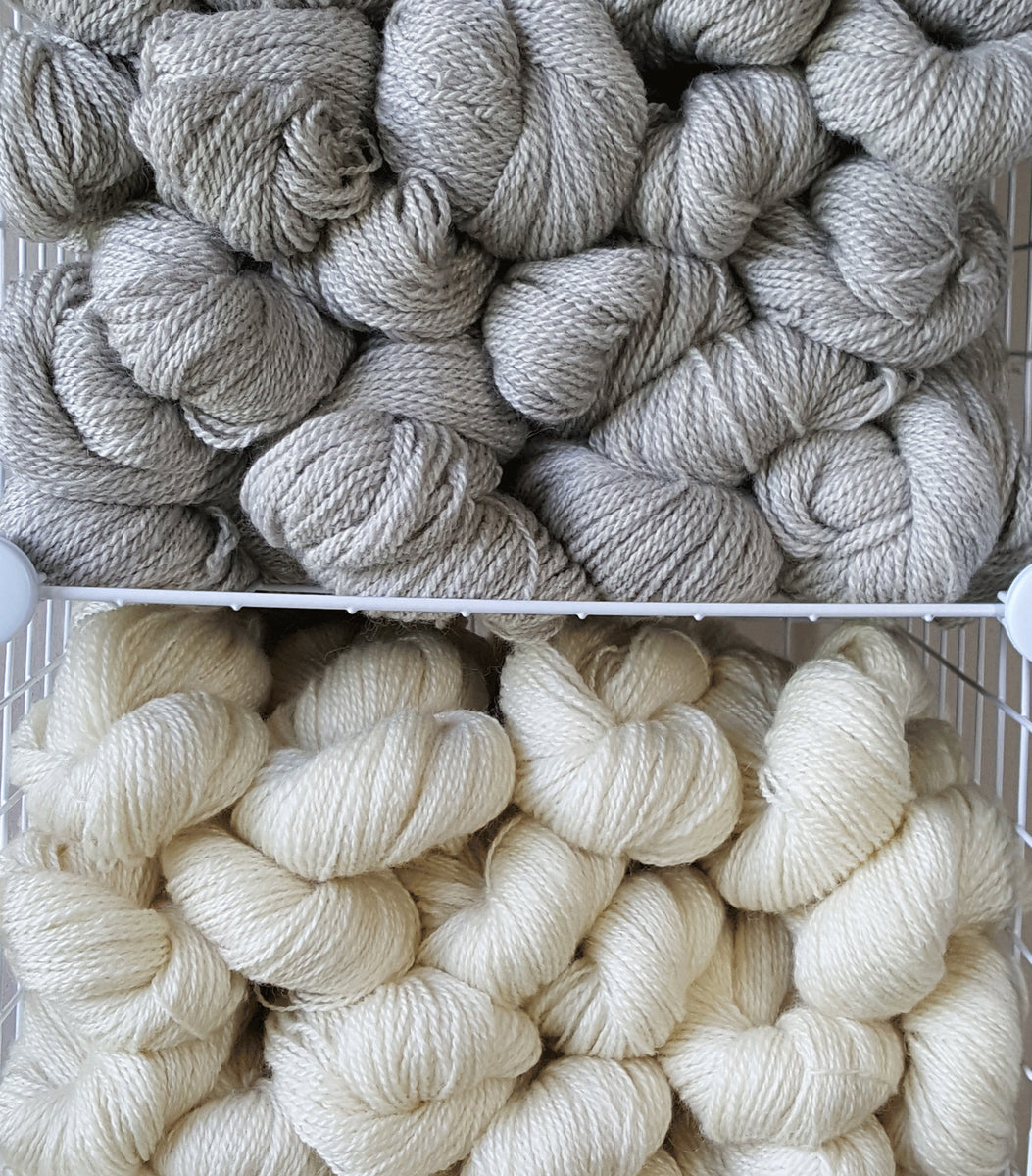 Coopworth Yarn, Natural Croftland Farm LLC