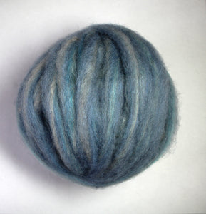 Coopworth Roving Blue/Turquoise